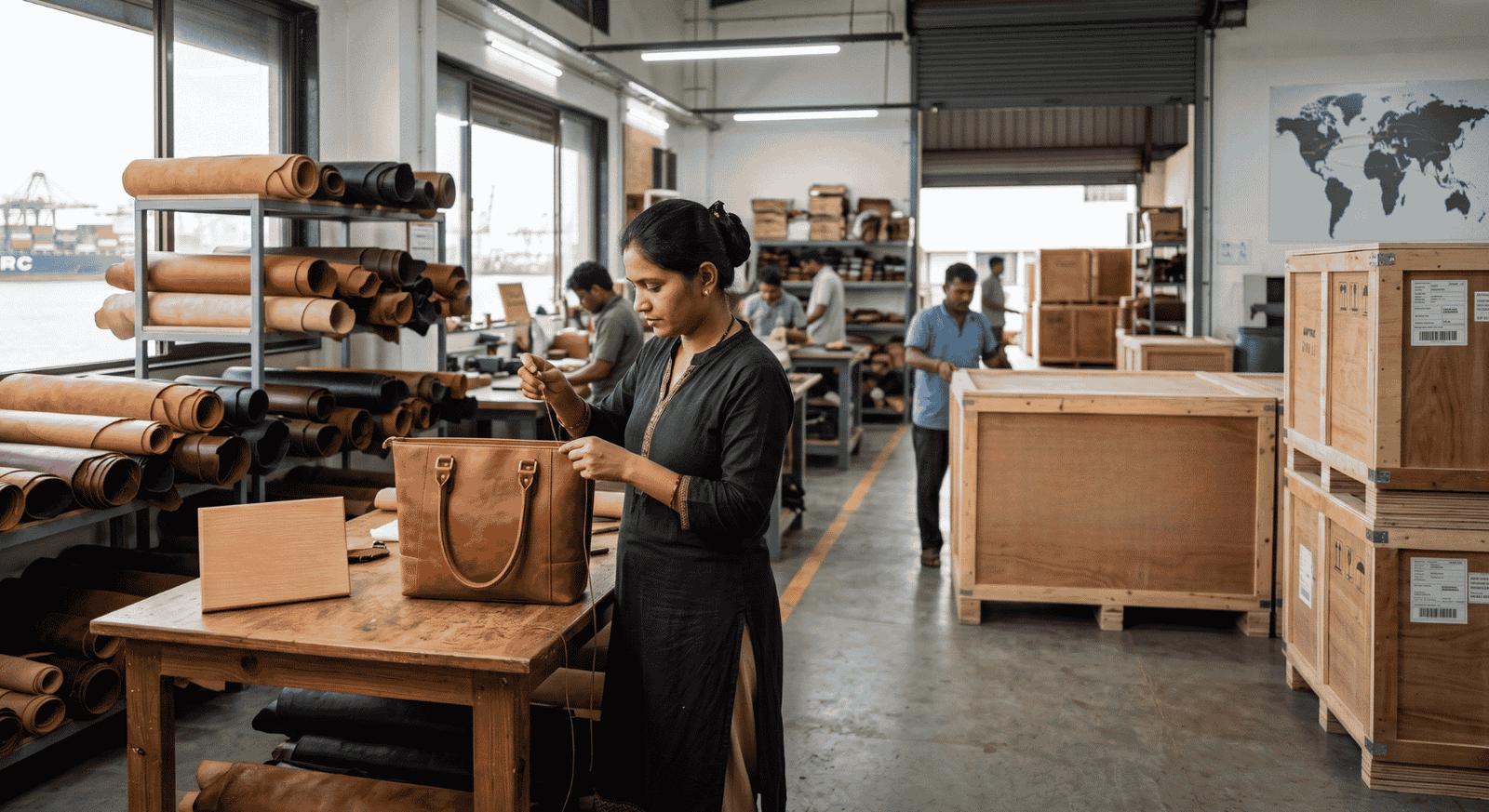 The Logistics of Luxury Why Texas Leathers is the Premier Choice for Global Distribution and Supply