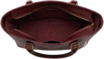 Premium Leather Essential Tote (Deep Burgundy) - Image 3